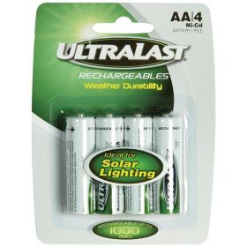 4PK NICD AA BATTERIES