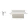 Outdoor Solar Lamps 6 pcs LED Square 4.7" White