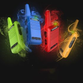 TIENGU Wireless Handheld Radio Intercom Professional Radio (Color: Green)