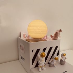 Moon Earth Maglev Moon Planet Small Night Light Atmosphere Light (Option: Light Jupiter-Basics-USB)