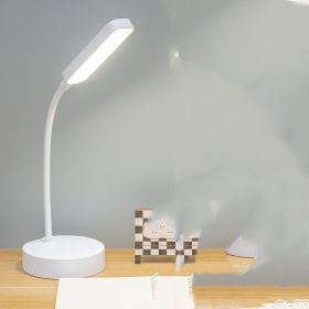 Student Dormitory Creative Flip-top Touch Eye Protection Folding Led Desk Lamp (Option: Rechargeable models-Charging cable)