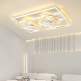 Household Light Luxury  Thin Suction Ceiling Fan Lamp Bedroom Living Room (Option: Style3)
