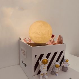 Moon Earth Maglev Moon Planet Small Night Light Atmosphere Light (Option: Light Mars-Gift box-USB)