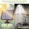 Solar Lights Outdoor 188 LEDs 1600lm Solar Security Lights Motion Sensor Lights 270°Lighting Angle Waterproof
