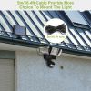 Solar Lights Outdoor 188 LEDs 1600lm Solar Security Lights Motion Sensor Lights 270°Lighting Angle Waterproof