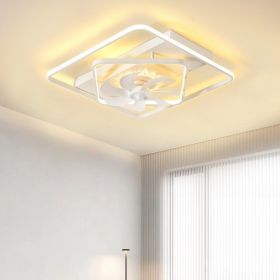 Household Light Luxury  Thin Suction Ceiling Fan Lamp Bedroom Living Room (Option: Style1)